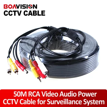 50 M de Audio Cbale CCTV Power Vido Kabel voor CCTV Camera