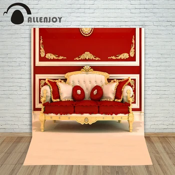 Vinyl fotostudio achtergrond Elegante luxe aristocratische stoel photocall producten Allenjoy achtergronden