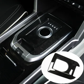 Voor Land Rover Discovery Sport Roestvrij Versnellingsbak Panel Cover Trim-2016 Zwart 1 stks