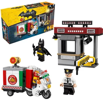 Lepin 07057 super heroes batman vogelverschrikker speciale levering bouwstenen nieuwe jaar gift speelgoed voor kinderen bela decool 70910