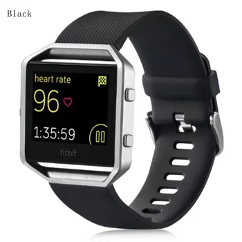 Polsband voor Fibit Blaze Band Siliconen Band Armband voor Fitbit Blaze Strap Horlogebanden met Tracking Nummer
