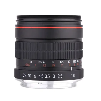 Hoge Prestaties Kelda 85mm f/1.8 Handmatige Focus Portret Lens