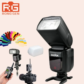 Godox v860c ttl li-ion camera fotostudio flash light speedlite voor canon + godox ft-16s flash trigger ontvanger + zender
