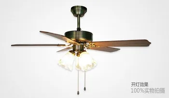 GRATIS VERZENDING EMS Hanglampen mode fan korte huishouden plafond ventilator verlichting plafond type met ventilator verlichting