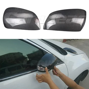Koolstofvezel auto tuning side wing mirror cover trim voor mazda 3 2011-2012 sport versie