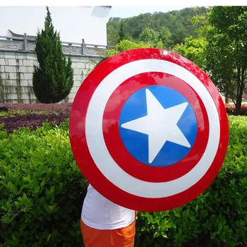 De Avengers Burgeroorlog Captain America Shield 1:1 1/1 Cosplay captain america Steve Rogers ABS model volwassen shield replica