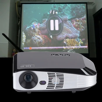 Multimedia DLP HD projector Full HD 3D Projector 1280x800 1080 P Optische Keystone USb/HDMI/VGA Interface Video Games Movie Night