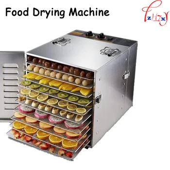 Huishouden 10 Lade 304 rvs voedsel droogmachine groenten en droogmachine petfood droger 110/220 V