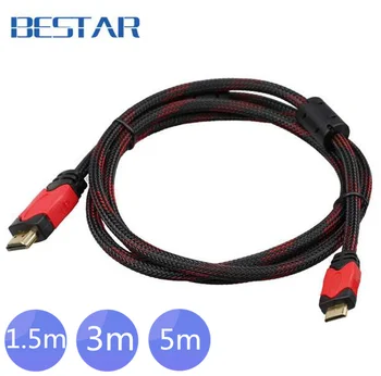 HDMI Naar Mini HDMI Kabel Een Type Man C Type mannelijke 1.5 m/3 m/5 m 1.4 V 3D 1080 P Ethernet, door China Post met Tracking nummer