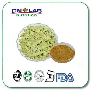 1000g hoogwaardige natuurlijke senna leaf extract/Kassie Angustifolia Vahl Calcium Sennosides 5% hot koop