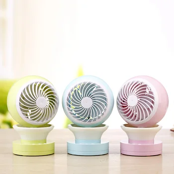 Hoge kwaliteit mode creatieve jingle usb thuiskantoor aromatherapie kleurrijke nachtlampje water mist airconditioning fan