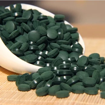 Hoge kwaliteit 1600 pillen Spirulina Tabletten-Hoogwaardige Natuurlijke Dietary in Rijke met vitamine slimimg