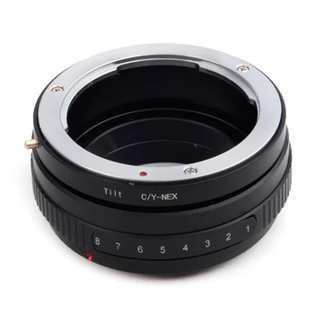 Tilt lens adapter ring suit voor contax sony nex 5 t 3N NEX-6 5R F3 NEX-7 VG900 VG30 EA50 FS700 A7 A7s A7R A7II A5100 A6000