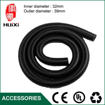 10 m binnendiameter 32mm Zwarte slang met Hoge Temperatuur Flexibele EVA stofzuiger Slang van industriële Stofzuiger