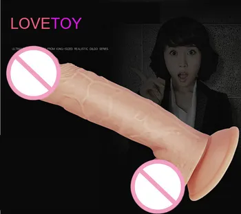Lovetoy sex producten trillingen volwassen speeltjes 9 inch grote realistische dildo voor vrouwen penis zuignap dildo