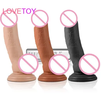 Lovetoy speeltjes voor vrouw 3 speed trillingen volwassen grote dildo 7 inches vibrators voor vrouwen giant dildo