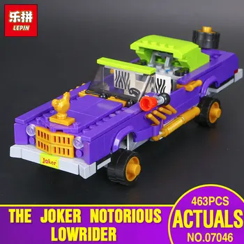 Nieuwe Lepin 07046 433 Stks Echt Batman Movie Serie De Joker's Lowrider Set Bouwstenen Bricks Educatief Speelgoed 70906 geschenken