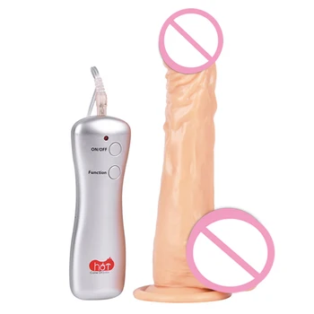 Moman Faloimitator Roterende Clitoris Vibrator Met Zuignap G Spot Stimulator Realistische Vibrerende Dildo Speeltjes Voor Vrouwen