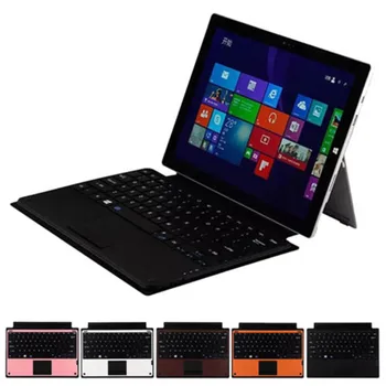 Magnetische touchpad bluetooth keyboard type cover voor microsoft surface pro 3 promotie