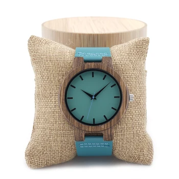 Hoge Kwaliteit Bamboe Hout Horloge Voor Mannen En Vrouwen Japanse miytor 2035 Quartz Analoge Casual Horloge Met Geschenkdoos