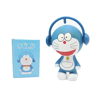 Spaarpotten Anime Populaire Cartoon Doraemon Materiaal Mooie Uitdrukkingen Mini Decoratieve Kinderen Figuur Model Collectie Speelgoed