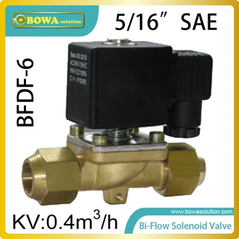 5/16 "Bi-flow magneetventielen zijn voornamelijk gebruikt voor de ontdooien van supermarkt koeling en vriezer apparatuur door hot gas