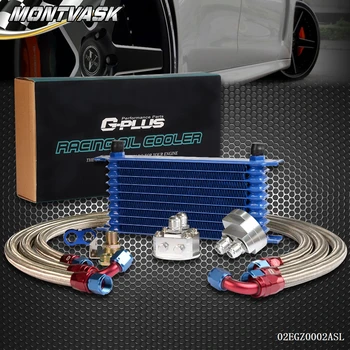 Gplus 10 Rij AN-10 Universal Motor Transmissie Oliekoeler + Filter Relocation Kit