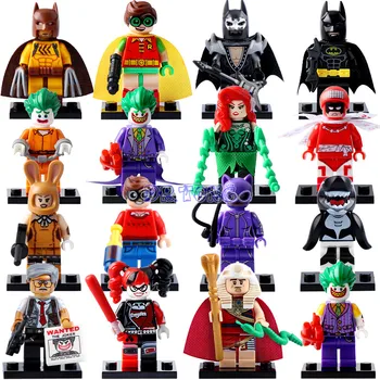 DR. TONG 2017 Nieuwe Batman Film Super Heroes Robin Catwoman Batman Avengers Harley Quinn Bouwstenen Kind Speelgoed