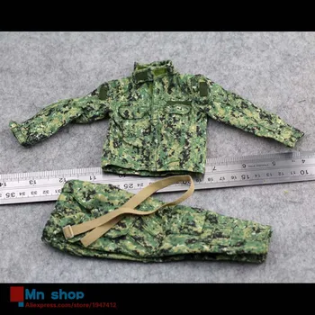 1:6 Action Figure Accessoies VH 1032 Soldiers 'Kleding Set Emerald Camouflage Uniformen Voor 12 inch Figuur Pop Body Toys