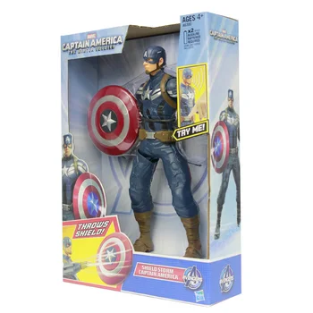 Captain america de winter soldaat schild storm captain america pvc action figure collectible model speelgoed 10" 25cm hrfg263
