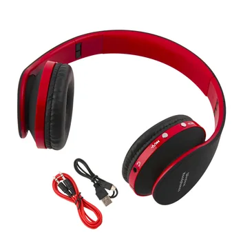 2016 nieuwste Opvouwbare Draadloze Bluetooth Headset Stereo Over Ear Hoofdtelefoon Oortelefoon hot koop