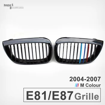 E87 Front M kleur Nier Grille Grill Voor BMW 1 serie e81 e87 2004-2007 116i 116d 118i 118d 120i 120d 123d 125i 128i 130i 135i