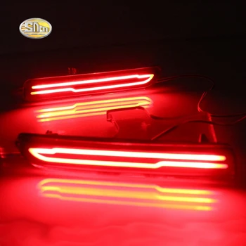 Led achter rijden lichten voor Suzuki Vitara 2016 Led Remlichten achterbumper lamp reflector