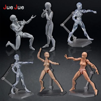 13 cm Anime Brinquedos Cosplay Archetype Hij Archetype Ze Ferriet Figma Movable PVC Action Figure Model speelgoed Pop voor Collectible