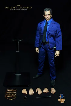 1/6 schaal Figuur doll Night in het Museum Night Guard Larry Daley Ben Stiller.12 "actiefiguren pop. Collectible figuur Model