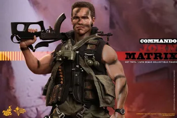 1/6 schaal Figuur pop. 12 "actiefiguren pop Commando John Matrix Arnold Schwarzenegger. Collectible figuur pop model speelgoed gift